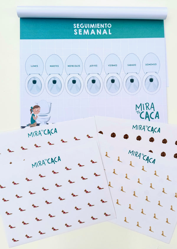 Block + Stickers de seguimiento